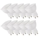 10 x LED Leuchtmittel Reflektor 1,5W = 22W GU10 120lm warmweiß 3000K maxi flood 120°