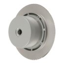 4 x Ranex LED Solar Bodeneinbaustrahler rund Edelstahl IP67 0,12W Neutralweiß 4000K befahrbar Sensor