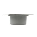 4 x Ranex LED Solar Bodeneinbaustrahler rund Edelstahl IP67 0,12W Neutralweiß 4000K befahrbar Sensor