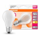 Osram LED Filament A60 Birnenform 6,5W = 60 W E27 matt...