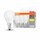 3 x Osram LED Leuchtmittel Classic Tropfen 5,5W = 40W E14 matt 470lm warmweiß 2700K