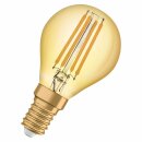 Osram Vintage 1906 LED Filament Tropfen 1,4W = 12W klar Gold 120lm extra warmweiß 2500K