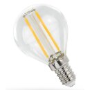 10 x LED Filament Leuchtmittel Tropfen Kugel G45 1W E14...