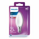 Philips LED Leuchtmittel Classic Kerze 2,2W = 25W E14...