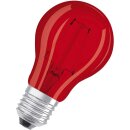 Osram LED Leuchtmittel Star Classic A Decor Birne 1,6W E27 136lm FS 3000K Rot