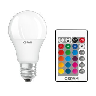 2 x warmwei Osram matt RGBW = E27 9W LED 60W 806lm Leuchtmittel Birne