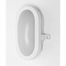 Ledvance LED Außenleuchte Wandleuchte Bulkhead Weiß IP54 6W 420lm Neutralweiß 4000K