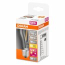 Osram LED Filament A60 Birne 6,5W = 60W E27 klar 806lm warmweiß 2700K 3-Stufen-Dimmbar