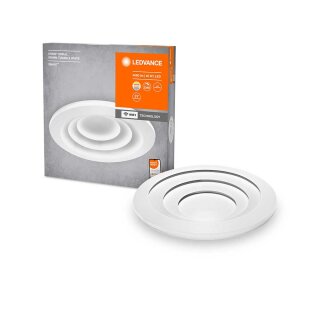 Ledvance Smart+ LED Deckenleuchte Orbis Spiral Weiß Ø50cm 40W 4060lm TW 3000K-6500K Dimmbar App Google Alexa WiFi