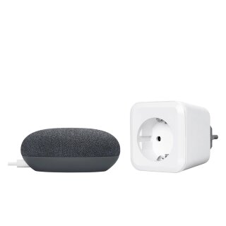 Ledvance Google Nest Mini 2. Generation Smart Home Starter Kit Carbon Indoor Plug Bluetooth