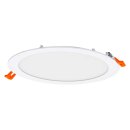 Ledvance LED Einbaupanel Downlight Slim Ø23cm Weiß 22W 2000lm Warmweiß 3000K