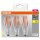 3 x Osram LED Filament A60 Birnen 11W = 100W E27 klar 1521lm Warmweiß 2700K