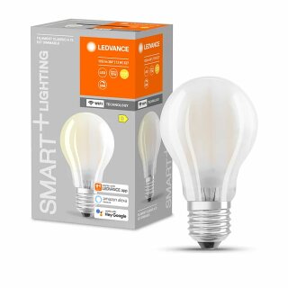 Ledvance Smart + LED Filament  A67 Birne 7,5W = 75W E27 matt 1055lm Warmweiß 2700K Dimmbar App Google Alexa WiFi