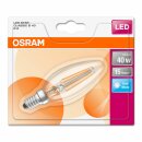 Osram LED Filament Leuchtmittel Kerze 4W = 40W E14 klar BLI 470lm 840 neutralweiß 4000K