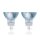 2 x Philips Halogen Reflektor 20W GU4 12V MR11 Brilliant Strahler warmweiß dimmbar 30°