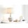Paulmann Pauleen Cute Flower Lamp Tischleuchte Stoff & Holz mit 4W = 40W E27 LED Leuchtmittel & Schalter