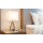 Paulmann Pauleen Cute Flower Lamp Tischleuchte Stoff & Holz mit 4W = 40W E27 LED Leuchtmittel & Schalter