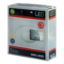 Briloner LED Einbauleuchte rund Weiß IP44 10,5W...