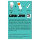 4 x Ledvance LED Smart+ Tropfen 5W = 40W E14 matt 470lm Tunable White CCT 2700K-6500K Dimmbar App Google Bluetooth