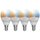 4 x Ledvance LED Smart+ Tropfen 5W = 40W E14 matt 470lm Tunable White CCT 2700K-6500K Dimmbar App Google Bluetooth