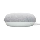 Google Nest Mini 2.Generation Lautsprecher Kreideweiß WLAN Bluetooth Google Assistent