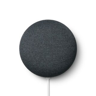 Google Nest Mini 2.Generation Lautsprecher Carbon WLAN Bluetooth Google Assistent