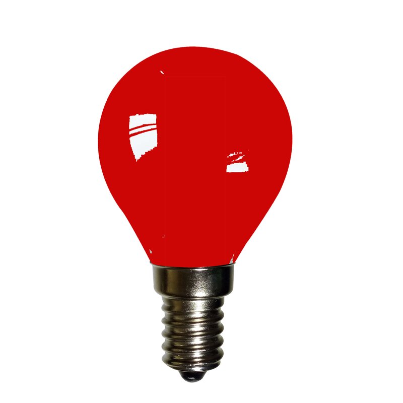 LED Filament Leuchtmittel Tropfen 2W E14 farbig Rot 10lm, 1,98 €