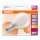 2 x Osram LED Filament Leuchtmittel A60 Birnenform 4W = 40W E27 matt 470lm FS warmweiß 2700K