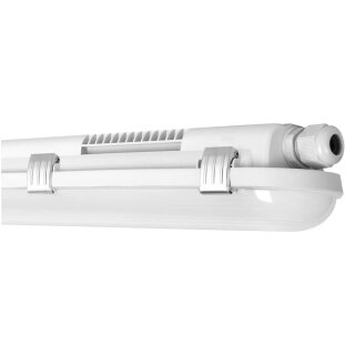 Ledvance LED Feuchtraumleuchte Wannenleuchte Damp Proof 150cm Grau IP65 46W 6400lm Neutralweiß 4000K