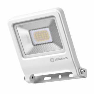 Ledvance LED Fluter Außenstrahler Endura Flood Weiß IP65 20W 1700lm warmweiß 3000K