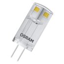 2 x Osram LED Leuchtmittel Stiftsockel 0,9W = 10W G4 12V 100lm warmweiß 2700K 320°