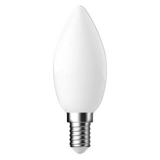 Nordlux LED Filament Leuchtmittel Kerze 6,3W = 60W E14 Opal 806lm 840 neutralweiß 4000K