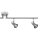 Brilliant Halogen Deckenlampe Spots Jupp Chrom 4 x 50W GU10 Halogen 1280lm warmweiß 2800K schwenkbar