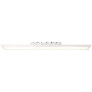 Brilliant LED Aufbaupanel Smooth Weiß 90x15cm 30W 2350lm CCT 2700K-6200K Dimmbar Fernbedienung