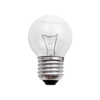 Iskra Glühbirne Tropfen 60W E27 KLAR Glühlampe 60 Watt Glühbirnen Glühlampen