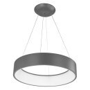 Wofi LED Pendelleuchte Pure Ø45cm Grau 32W 2600lm...