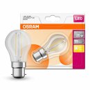 Osram LED Filament Leuchtmittel Tropfen 2,5W = 25W B22d...
