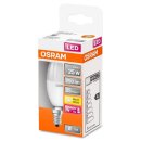 Osram LED Leuchtmittel Kerze 4,5W = 25W E14 RGBW bunt & warmweiß FS dimmbar Fernbedienung