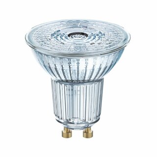 Osram LED Leuchtmittel PAR16 Glas Reflektor 2,6W = 35W GU10 230lm warmweiß 2700K 36°