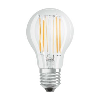 Osram LED Filament Leuchtmittel A60 Birne 9W = 75W E27 klar 1055lm 840 neutralweiß 4000K DIMMBAR