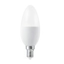 3 x Ledvance LED Smart+ Kerze 4,9W = 40W E14 matt 470lm warmweiß 2700K Dimmbar App Google Alexa WiFi