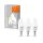 3 x Ledvance LED Smart+ Kerze 4,9W = 40W E14 matt 470lm warmweiß 2700K Dimmbar App Google Alexa WiFi