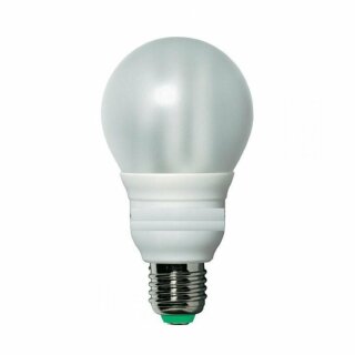 Negawatt ESL Energiesparlampe Mini Globe 6W = 30W E27 matt 230lm warmweiß 2700K