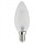 Paulmann LED Filament Kerze 5W = 40W E14 matt 470lm Tageslicht 6500K kaltweiß Dimmbar