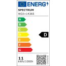 Spectrum LED Filament Leuchtmittel A67 Birne 11W E27 klar 1550lm Neutralweiß 4000K