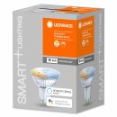 4 x Ledvance LED Smart+ Glas Reflektor PAR16 4,9W = 50W GU10 350lm Tunable White 2700K-6500K 45° Dimmbar App Google Alexa WiFi