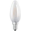 2 x Osram LED Filament Leuchtmittel Kerze Star 4W = 40W E14 matt FS 470lm Warmweiß 2700K