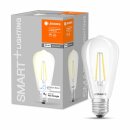 4 x Ledvance LED Smart+ Filament Edison ST64 6W = 60W E27...