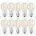 10 x Osram LED Filament Leuchtmittel A60 Birne 9W = 75W E27 klar 1055lm 840 neutralweiß 4000K DIMMBAR