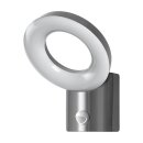 Ledvance LED Außenwandleuchte Endura Style Loop Edelstahl IP44 12W 650lm warmweiß 3000K Bewegungsmelder